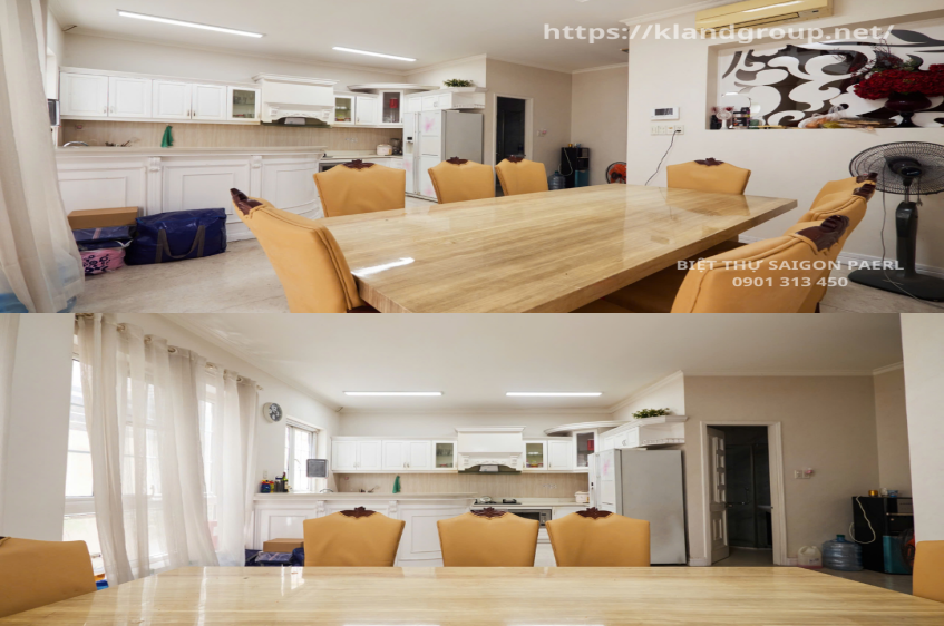 Bán Biệt Thự Saigon Pearl Thiết Kế 1 Hầm 1 Trệt 2 Lầu + Áp Mái, Diện tích sàn 485m² – Giá Bán 98 Tỷ 