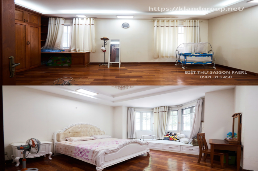 Bán Biệt Thự Saigon Pearl Thiết Kế 1 Hầm 1 Trệt 2 Lầu + Áp Mái, Diện tích sàn 485m² – Giá Bán 98 Tỷ 