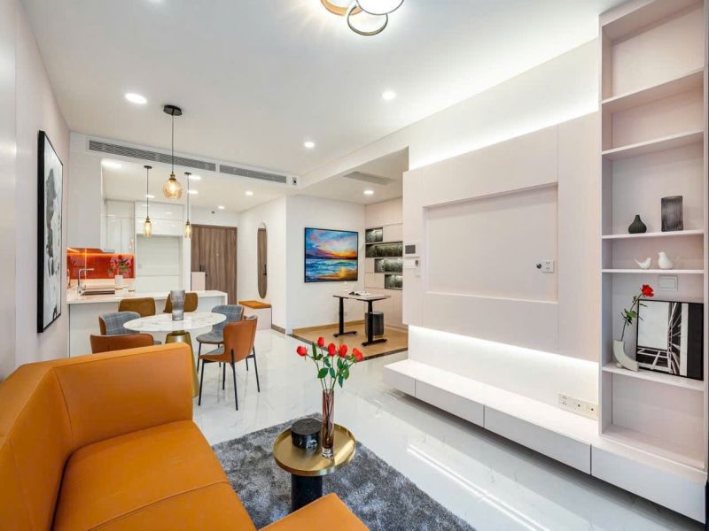 Cho thuê căn hộ Sunwah Pearl 2PN 97m2, full nội thất cao cấp, giá 35 triệu/tháng – Sunwah Pearl Bình Thạnh